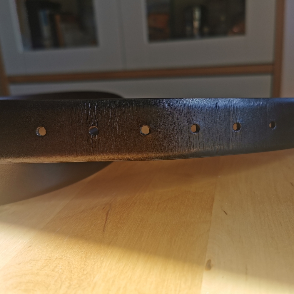 Perry Ellis Reversible Bonded Leather Belt - Picture 5 of 7